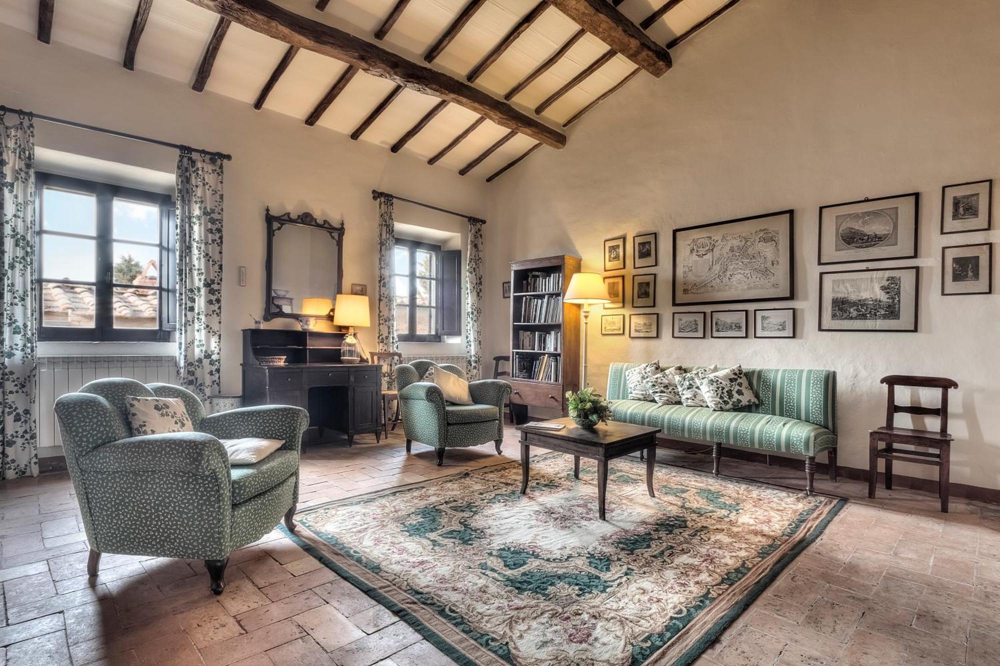 Villa Cosona Pienza Zimmer foto